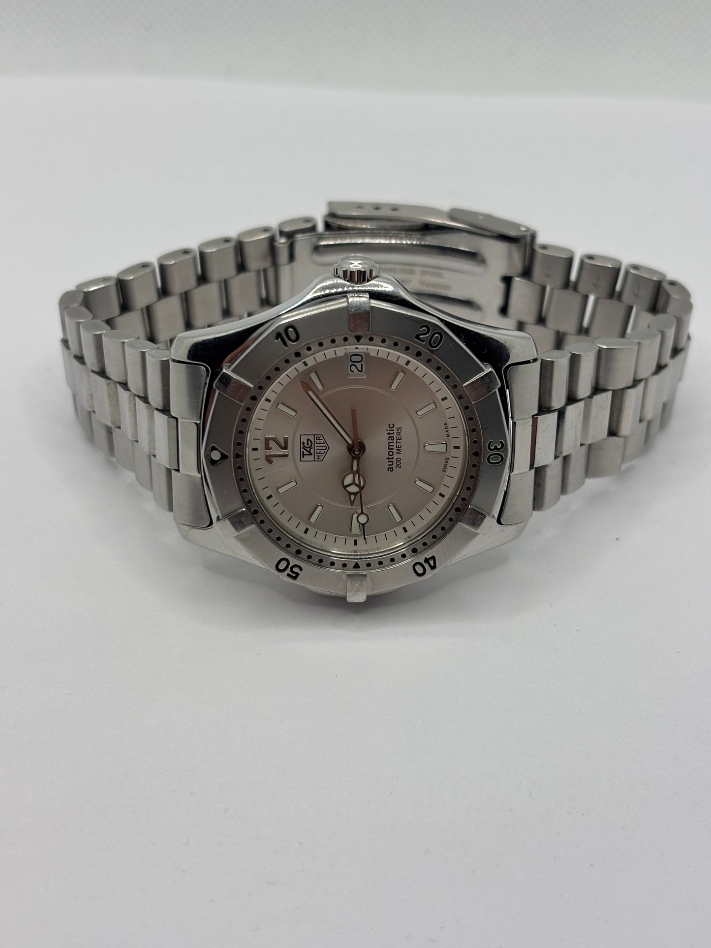 TAG Heuer 2000 WK2116.0 Automatic Stainless Steel Watch – Silver Dial