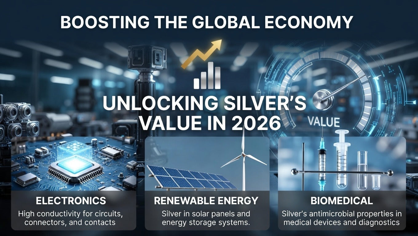 UNLOCKING SILVER'S VALUE IN 2026: ESSENTIAL APPLICATIONS IN ELECTRONICS, RENEWABLE SOLAR, AND BIOMEDICAL MEDICINE