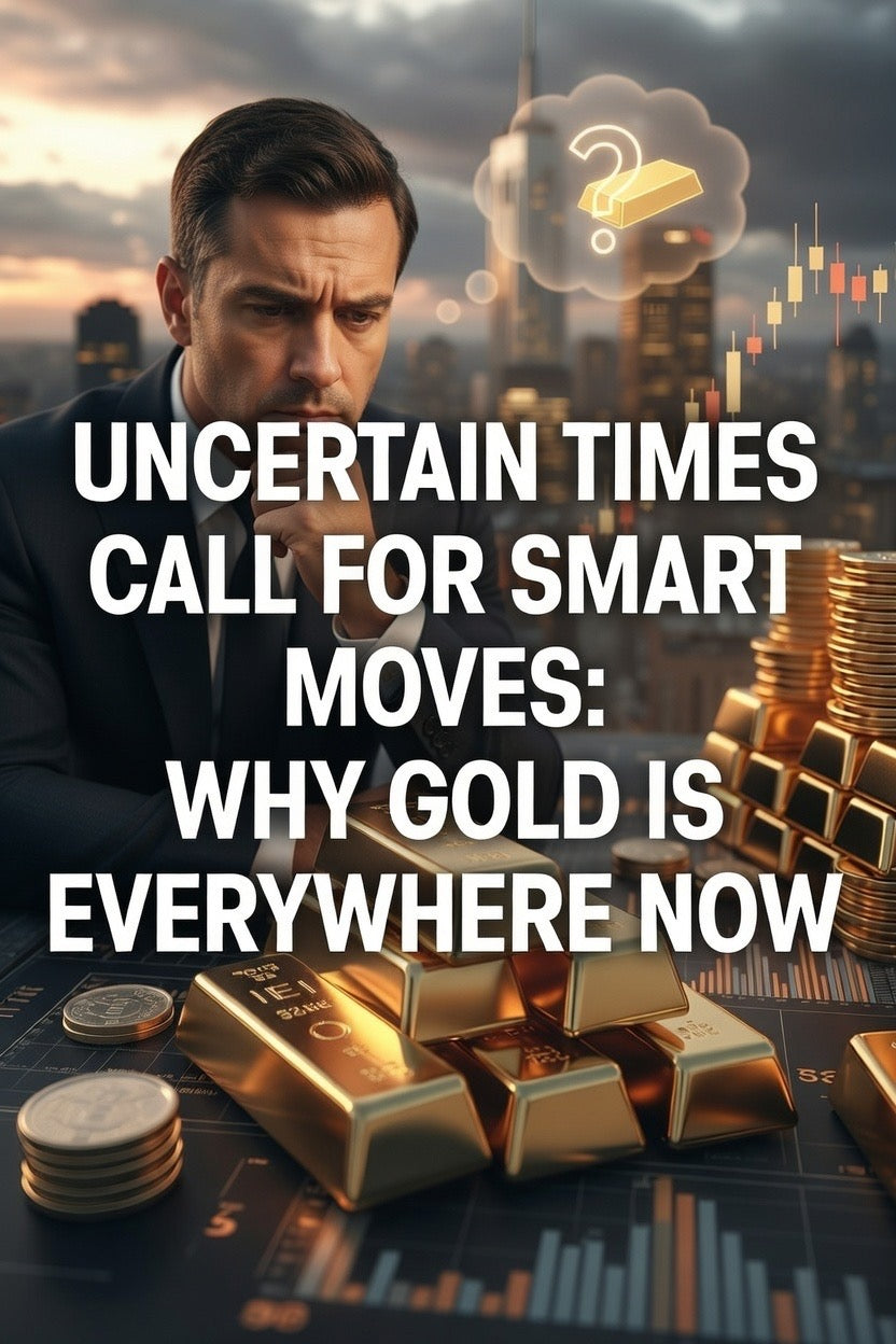 UNCERTAIN TIMES CALL FOR SMART MOVES: WHY GOLD IS EVERYWHERE NOW