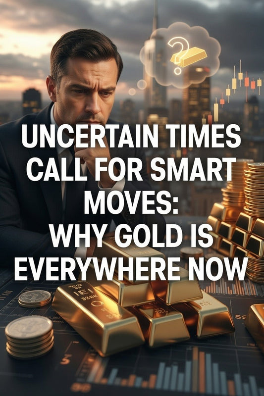 UNCERTAIN TIMES CALL FOR SMART MOVES: WHY GOLD IS EVERYWHERE NOW