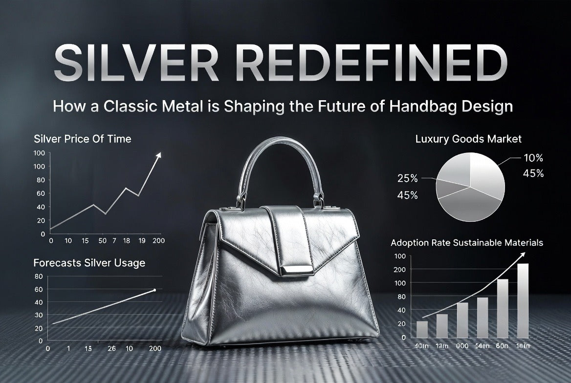 SILVER REDEFINED: HOW A CLASSIC METAL IS SHAPING THE FUTURE OF HANDBAG DESIGN
