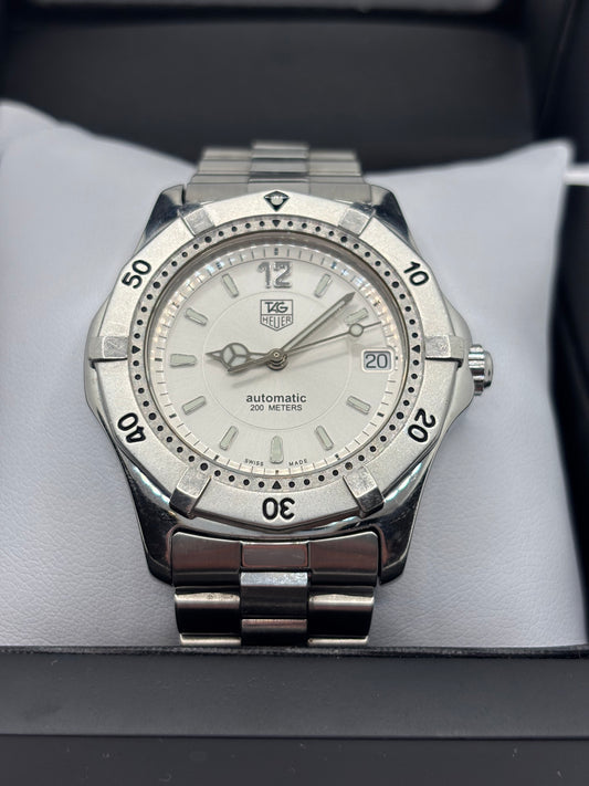 TAG Heuer 2000 WK2116.0 Automatic Stainless Steel Watch – Silver Dial