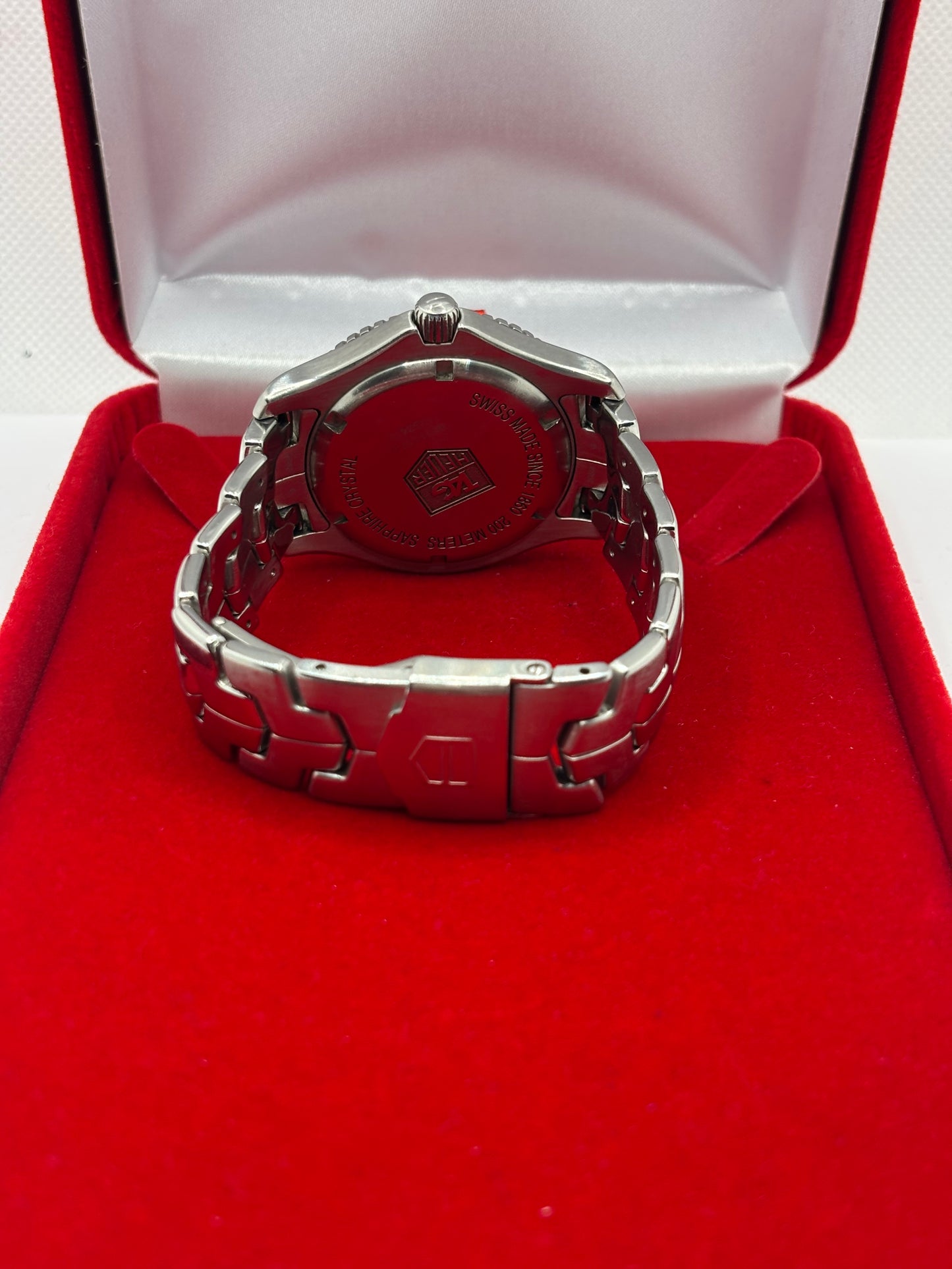 TAG Heuer Link WJ1117-0 Factory Diamond Dial Quartz Watch