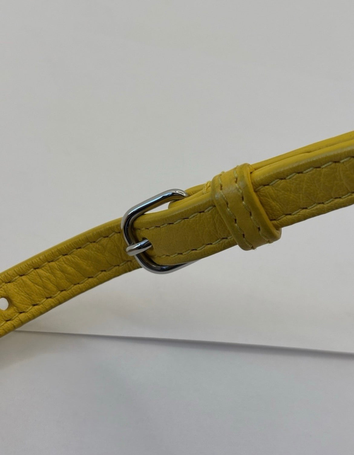 Balenciaga Everyday Tote XXS Yellow Leather Logo Bag Black Interior Entrupy